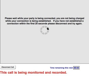 Homewav is deducting time before the call is even connected