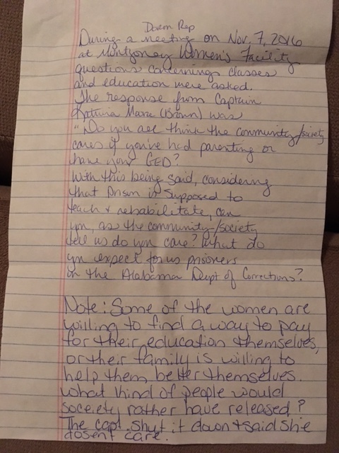 Dormitory Representatives Meeting Notes